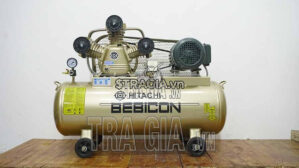 Dung tích bình chứa của máy nén khí HITACHI 3×65 là 70l