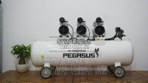 Máy nén khí ko dầu Pegasus TM-OF750*3-120L-3HP