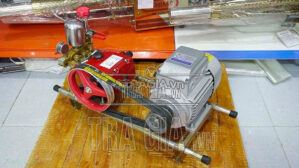 Bộ rửa xe motor 1.1 đầu 1hp - chân tròn chất lượng