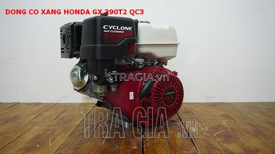 Máy nổ Honda GX 390T2 QC3 là sản phẩm được tin dùng trong chạy ghe xuồng, động cơ cho máy tuốt lúa,...