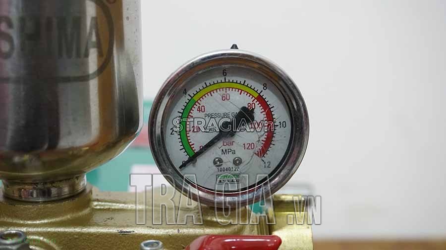 Đồng hồ đo áp đầu phun áp lực Oshima OS 45S