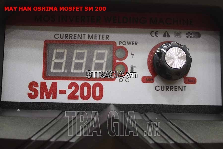 Bảng điều khiển của máy hàn que Mosfet SM-200