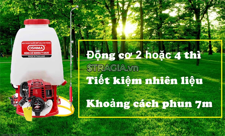 Ưu điểm của bình xịt thuốc chạy bằng xăng