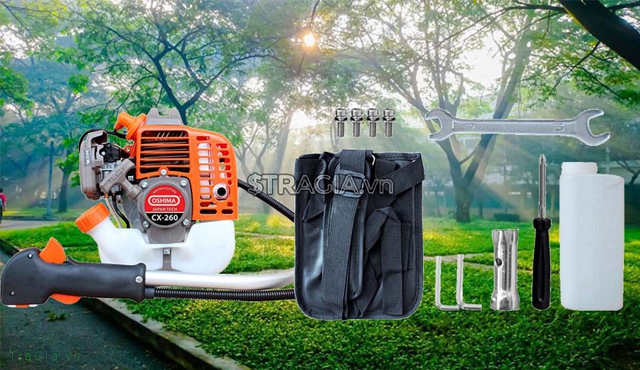 Hướng dẫn sử dụng máy cắt cỏ chạy bằng xăng hiệu quả