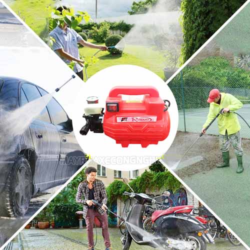 Những loại máy rửa xe hiện có trên thị trường