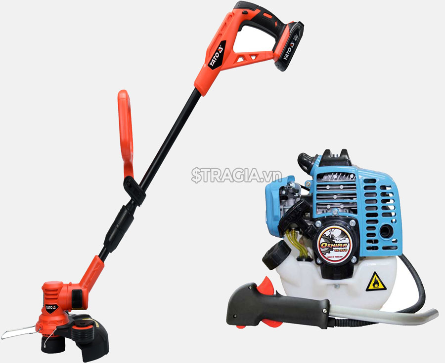 Tư vấn chọn mua máy cắt cỏ đeo lưng đúng chuẩn