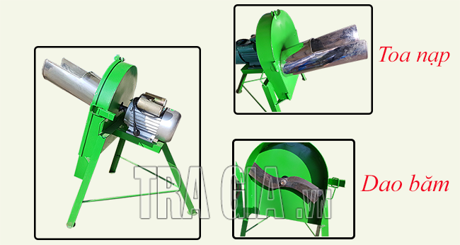 Máy băm cỏ mini cho bò tại các tỉnh miền tây