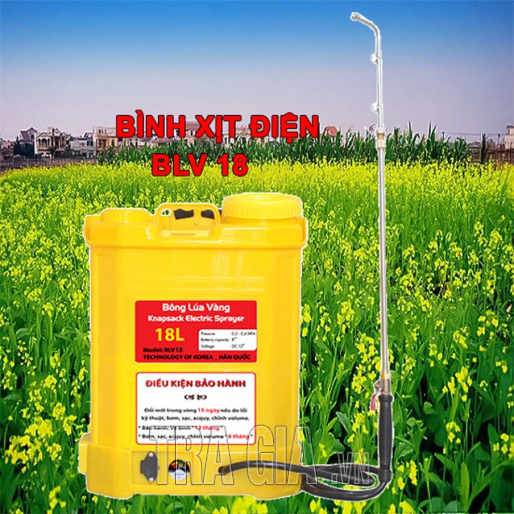 Binh xịt điện BLV 18 chính hãng