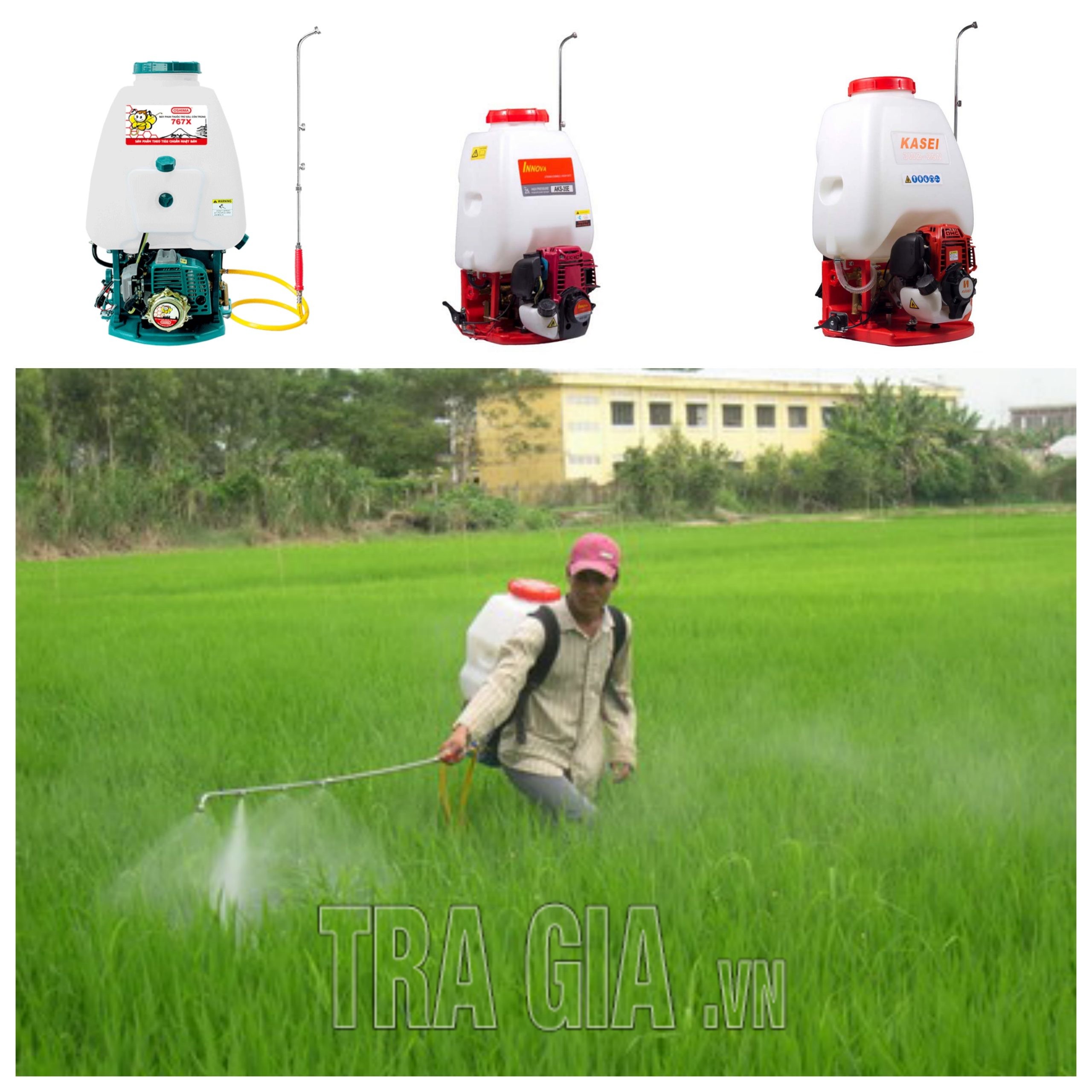 Top 5 máy phun thuốc chạy xăng bán chạy hiện nay