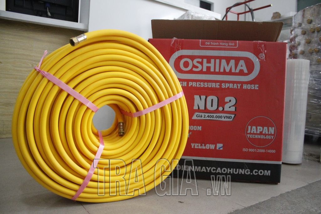 Dây hơi Oshima No.2 8.5mm x 100m chính hãng