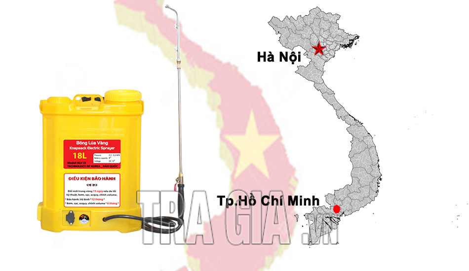 Bình phun thuốc trừ sâu bằng điện tốt nhất tại Lâm Đồng