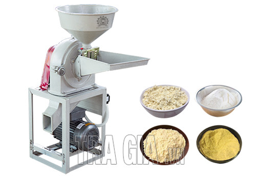 Nguyên lí hoạt động của máy nghiền bột mịn