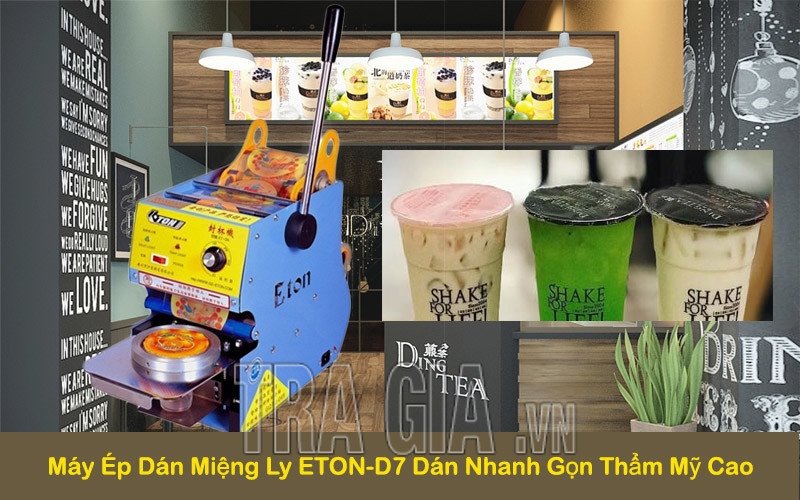 Nguyên lí làm việc của máy ép miệng ly nhựa