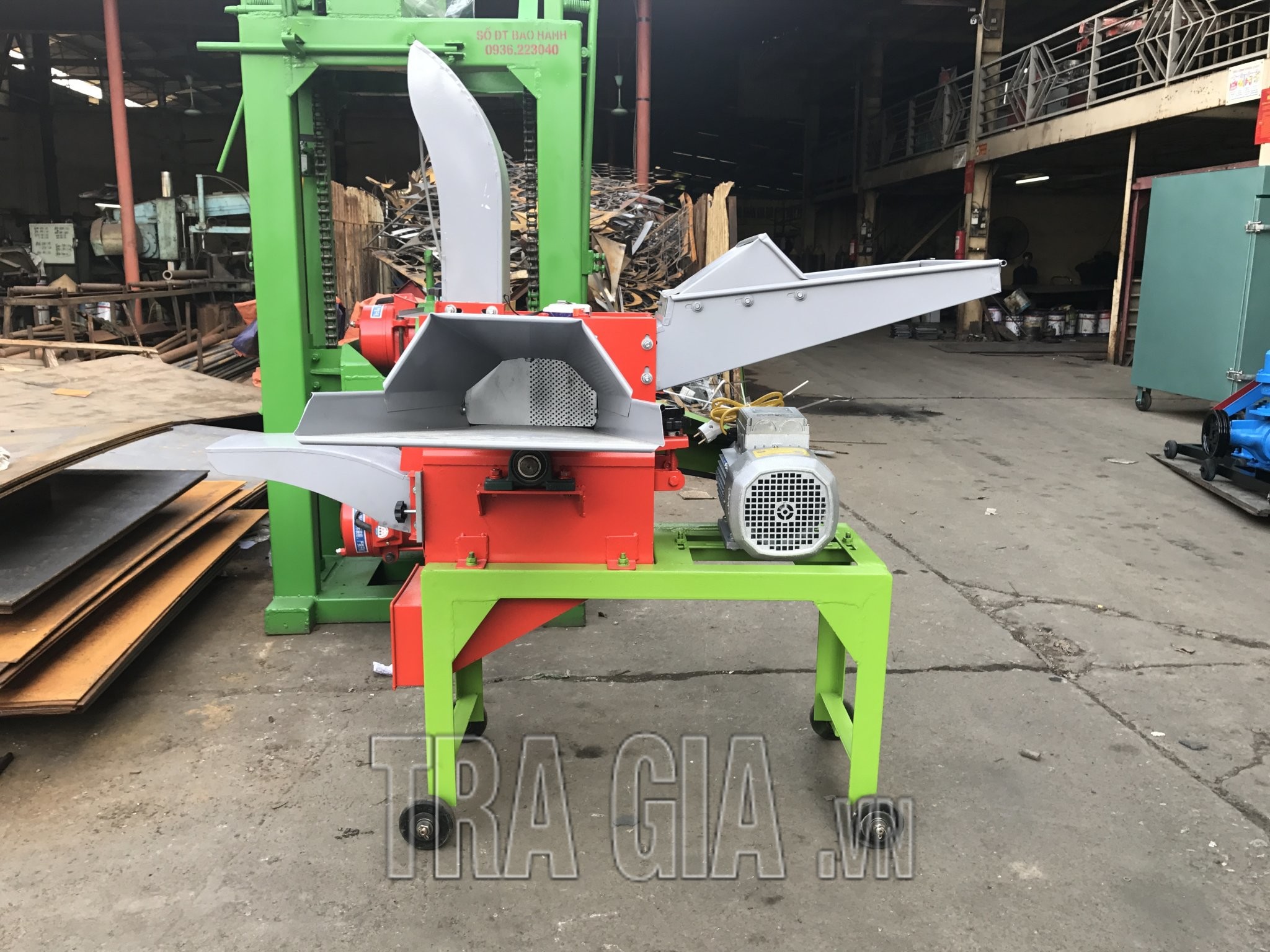 Cung cấp máy băm xơ dừa đa năng cổ cao tại Cà Mau