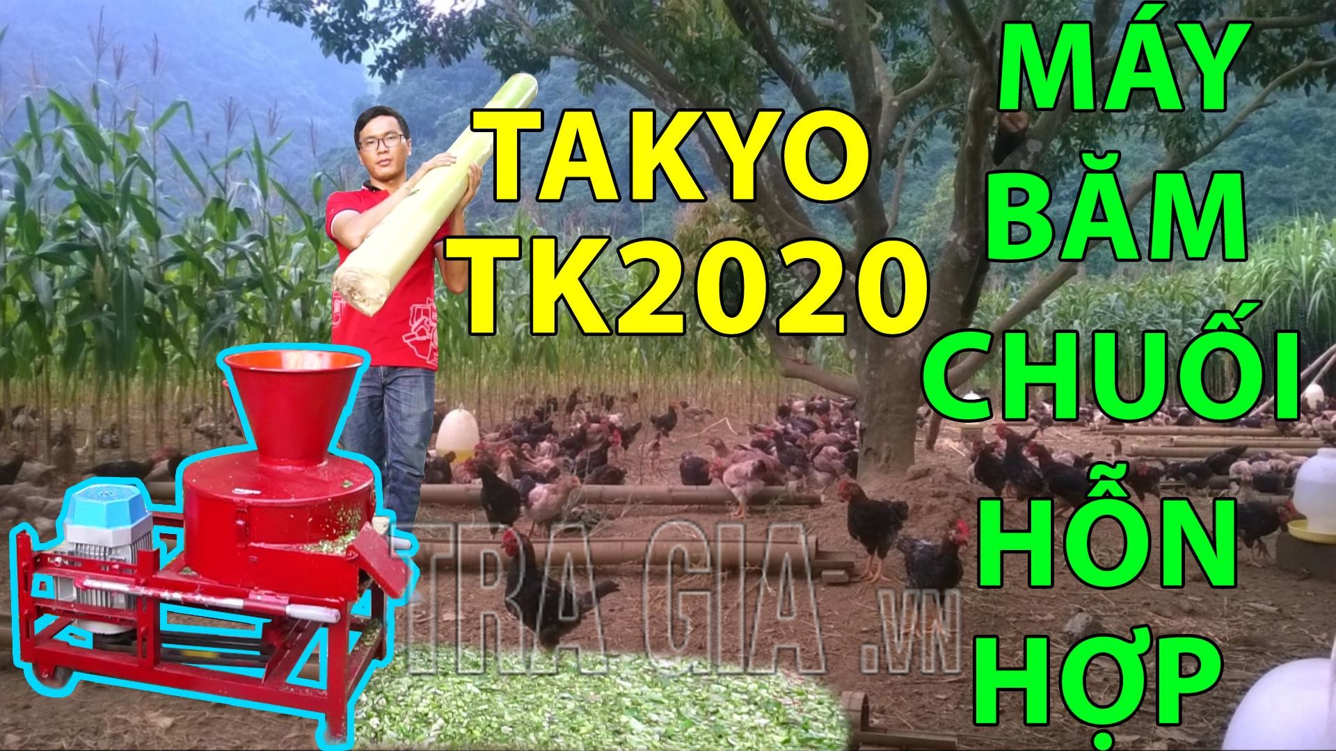 Phân phối máy thái chuối hỗn hợp Takyo TK 2020 tại Sài Gòn