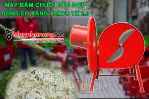 Máy băm chuối hỗn hợp động cơ xăng Takyo TK 2.0